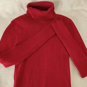 Old Navy Red Turtleneck Sweater S